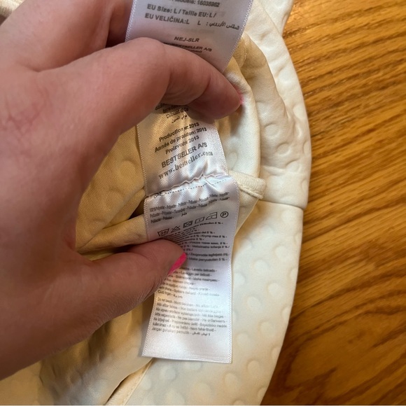 Selected Femme Sono cream jacket size large - Picture 5 of 6